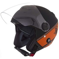 Capacete Aberto Pro Tork New Atomic Skull Riders HD Laranja/Preto Fosco - Segurança e Estilo para Você! - imagem 4