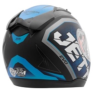 Capacete Fechado Pro Tork Jett Evo Line Fosco Azul - Segurança e Estilo para Sua Pilotagem - imagem 4