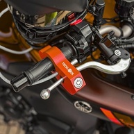 Kit Trava Manopla e Capacete Moto: Segurança e Estilo em Vermelho - imagem 4