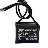 Capacitor Quadrado 4uF CBB61: Potência e Durabilidade - imagem 1