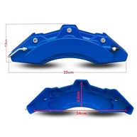 Kit 4 Capas de Pinça de Freio BMW Azul - Estilo e Proteção para 118i, 120i, 125i, 320i, 325i, 328i, 330i, Z4, X3 - imagem 5