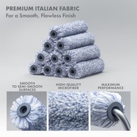 Mini Capas de Rolo de Tinta 10 cm - Pacote com 10 Unidades - Microfibra Premium Feita na Itália - imagem 4
