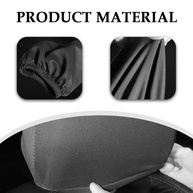 Kit 2 Capas Protetoras Elásticas para Encosto de Cabeça de Carro - Proteção e Estilo Universal - imagem 4