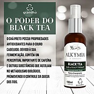 Tônico Black Tea Alkymia: Crescimento & Saúde Capilar - imagem 2