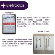 Kit Alta Frequência HF Ibramed: 6 Eletrodos para Tratamentos Faciais e Capilares - imagem 2
