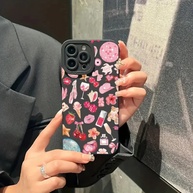 Capinha Xiaomi: Bola de Cristal Rosa e Cerejas ✨ - imagem 3