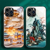 Capinha LED Pintura Chinesa: Ilumine Seu Celular! - imagem 4