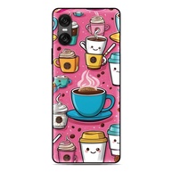Capinha de Celular Xiaomi: Design Comic e Café ☕ - imagem 3