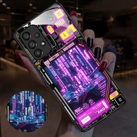Capinha Cyberpunk Luminosa: Estilo e Proteção! - imagem 1
