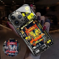 Capinha Cyberpunk Luminosa: Estilo e Proteção! - imagem 4