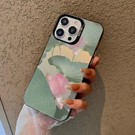 Capinha de Celular Folha de Lótus: Proteção e Estilo - imagem 1