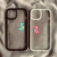 Capinha Dinossauros Casal iPhone - imagem 4