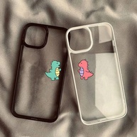 Capinha Dinossauros Casal iPhone - imagem 1