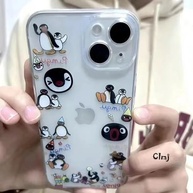 Capinha iPhone Pinguim Fofo: Proteção e Estilo! - imagem 4