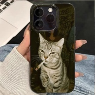Capinha Gatinho Smoking: Estilo e Proteção! - imagem 1