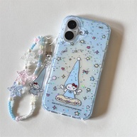 Capinha Hello Kitty Gliter: Estilo Y2K para iPhone - imagem 1