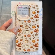 Capinha iPhone Abóbora Outono: Estilo e Proteção! - imagem 1