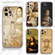 Capinha iPhone: Arte de Da Vinci 🎨 - imagem 1