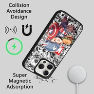 Capinha iPhone: Capitão América Espelhada Magsafe - imagem 4