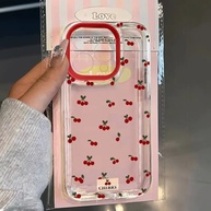 Capinha iPhone Cherry: Estilo e Proteção! - imagem 1