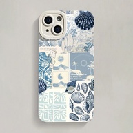 Capinha iPhone: Conchas & Algas do Mar 🌊 - imagem 1