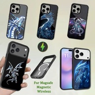 Capinha iPhone Dragão Azul: Estilo e Proteção! - imagem 1