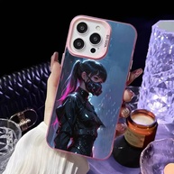 Capinha iPhone: Estilo Cyberpunk Rosa! - imagem 4