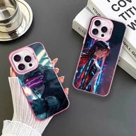 Capinha iPhone: Estilo Cyberpunk Rosa! - imagem 1
