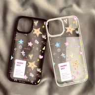 Capinha iPhone Estrelas Pastel: Fofa e Resistente! - imagem 1
