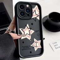 Capinha iPhone Estrelas Rosa: Proteção e Estilo! - imagem 1