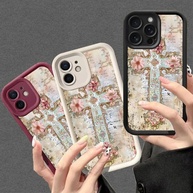 Capinha iPhone: Floral Retrô para Teens e Girls - imagem 1
