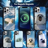 Capinha iPhone Fofa: Selo Animal e Proteção Total! - imagem 1