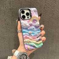 Capinha iPhone Nuvem Fofa: Proteção e Estilo! - imagem 1