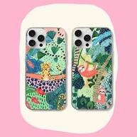 Capinha iPhone: Selva Encantada - Gatos, Cobras e Preguiças! - imagem 1