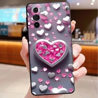 Capinha Motorola: Coração Pink e Proteção Total! - imagem 1