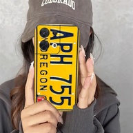Capinha OPPO Estilo Placa Antiga 🚗 - imagem 1