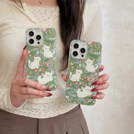 Capinha iPhone: Ovelha Floral e Morango 🍓 - imagem 4