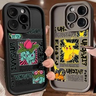 Capinha Pokémon Bulbasaur e Pikachu para iPhone - imagem 1
