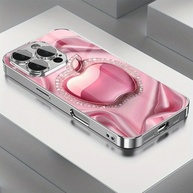 Capinha Samsung Galaxy: Diamante Rosa e Elegância - imagem 1