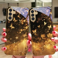 Capinha Samsung Galaxy Dourada Borboleta - imagem 4