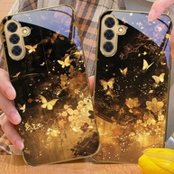 Capinha Samsung Galaxy Dourada Borboleta - imagem 1