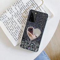 Capinha Samsung Glitter Coração Espelhada - imagem 4