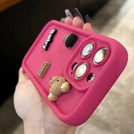 Capinha Urso Fofa 3D para iPhone - imagem 4