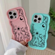 Capinha iPhone: Lua, Estrelas e Cores Vibrantes! - imagem 4