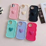 Capinha Xiaomi: Coração 3D, Estilo e Proteção! - imagem 1