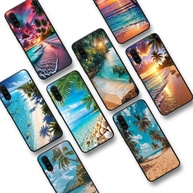 Capinha Xiaomi Tropical: Praia e Coqueiros 🌴 - imagem 1