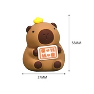 Mini Acessório Decorativo Capivara Fofo - Charmoso e Estiloso para Ambientes - imagem 4
