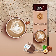 Cappuccino Avelã 3 Corações: Sabor Irresistível (10 Cápsulas) - imagem 2