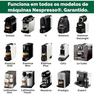 Cápsulas Compativeis Nespresso Cappuccino Café Italle 20 Unid - imagem 4
