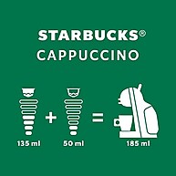 Starbucks Cappuccino Dolce Gusto: 10 Cápsulas Cremosas - imagem 2